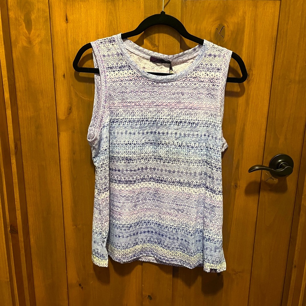 NWT Prana Rosalie Tank top Lavendar Maya roads size L
